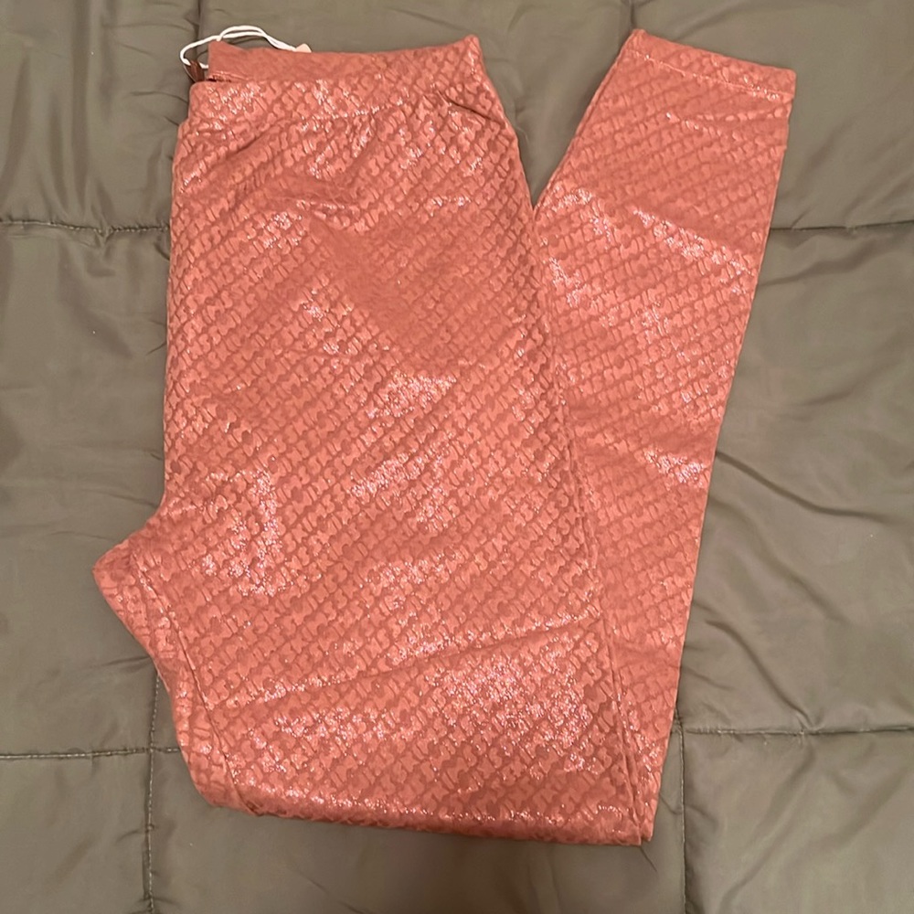 Skims logo mesh foil legging